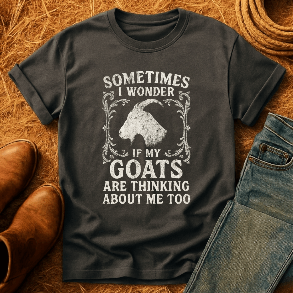 Goats Thinkin Bout Me Too T-Shirt