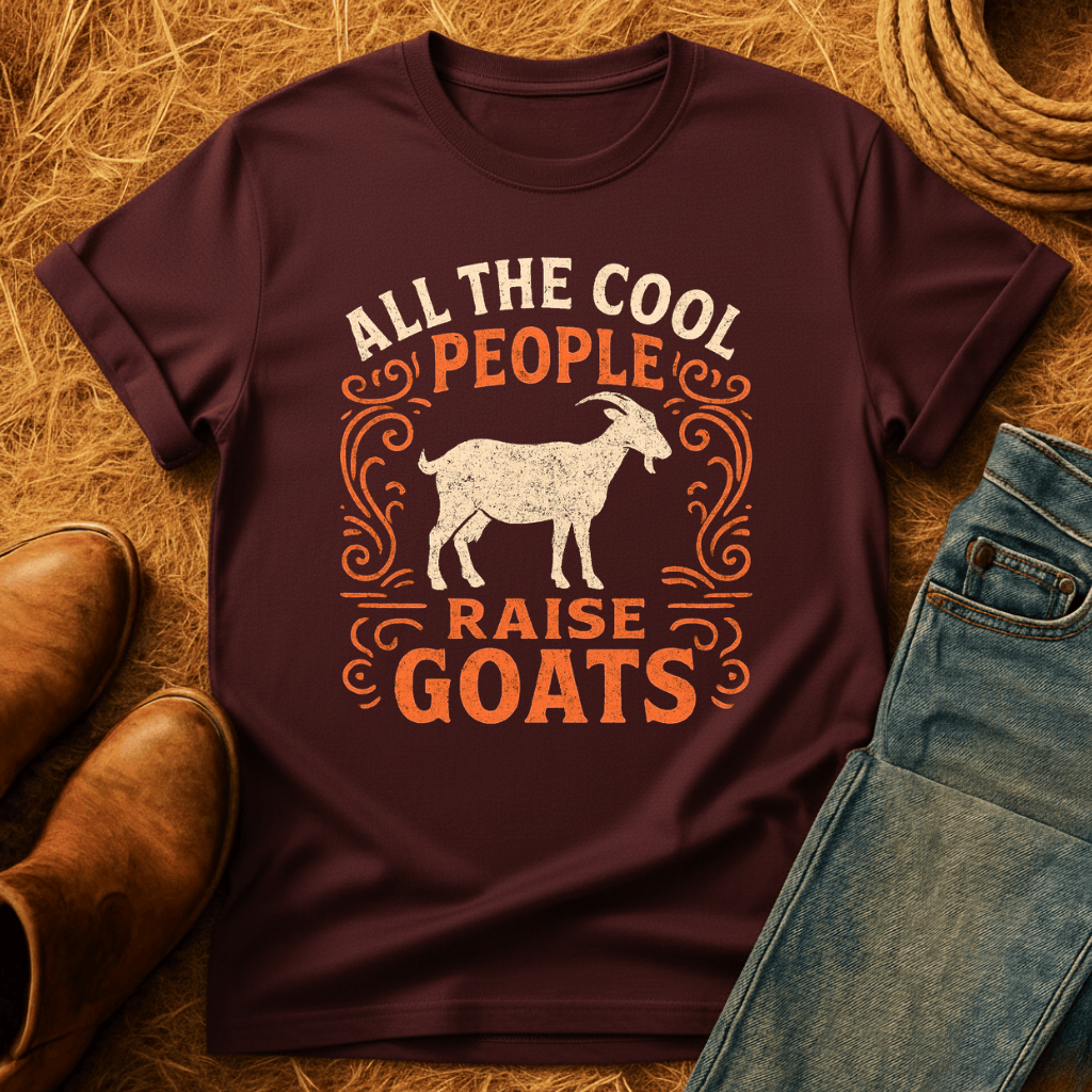 Cool Folks Raise Goats T-Shirt