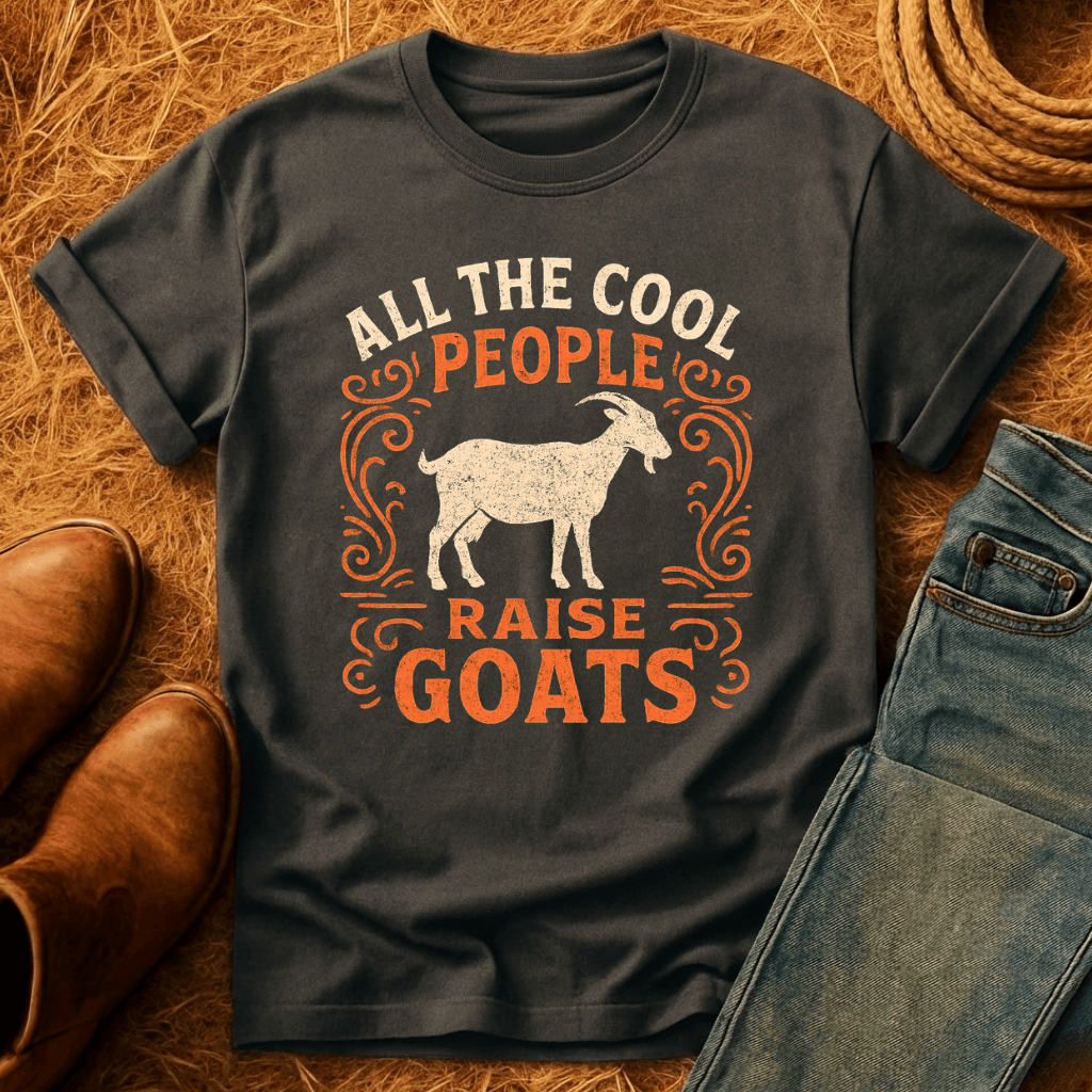 Cool Folks Raise Goats T-Shirt