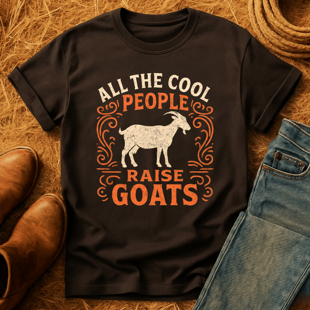 Cool Folks Raise Goats T-Shirt