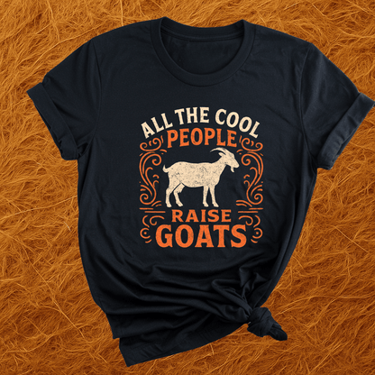 Cool Folks Raise Goats T-Shirt