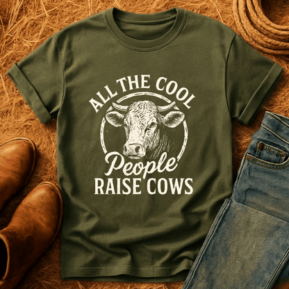 Cool Folks Raise Cows T-Shirt