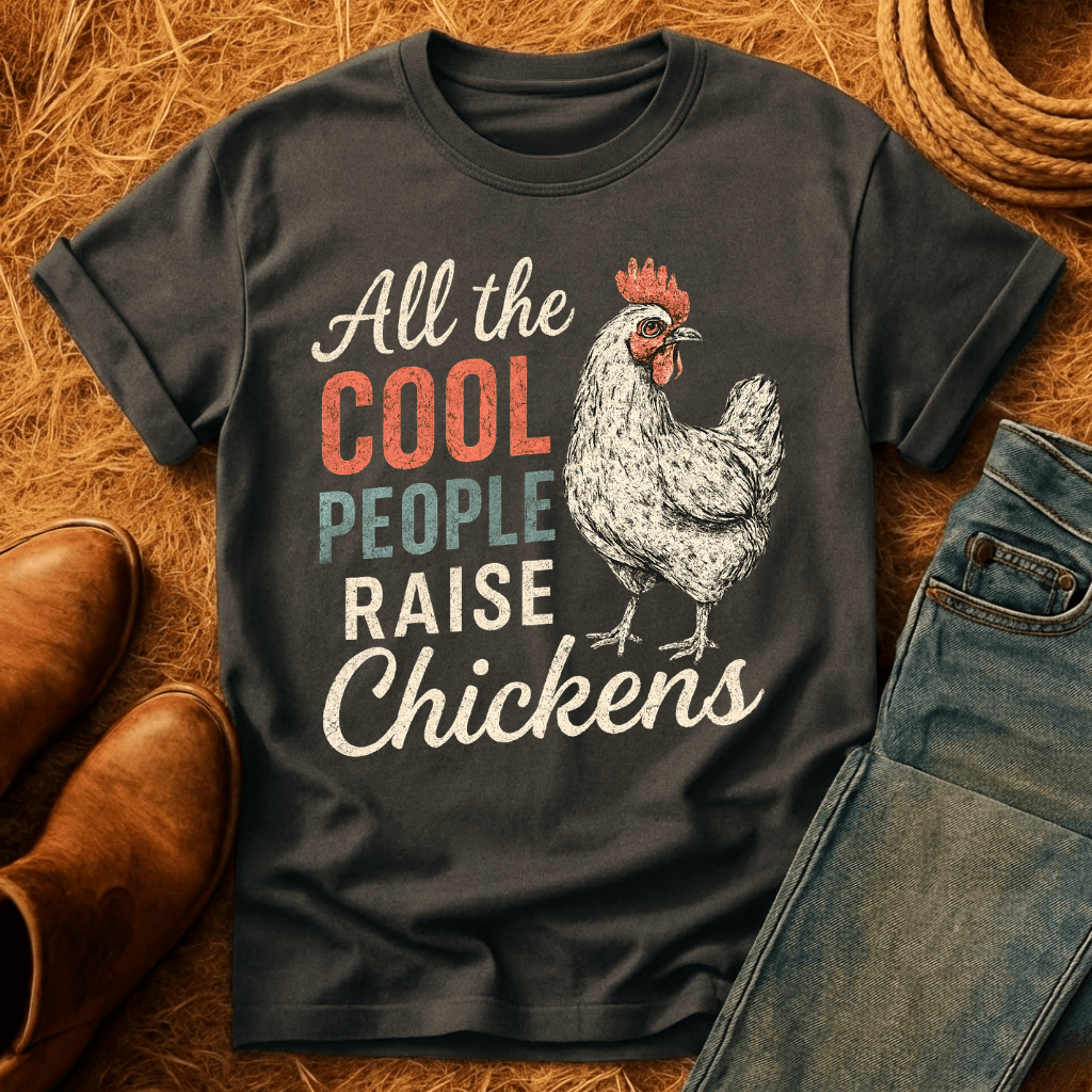 Cool Folks Raise Chickens T-Shirt