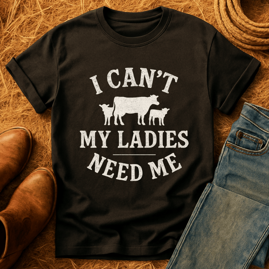 My Cows Need Me T-Shirt