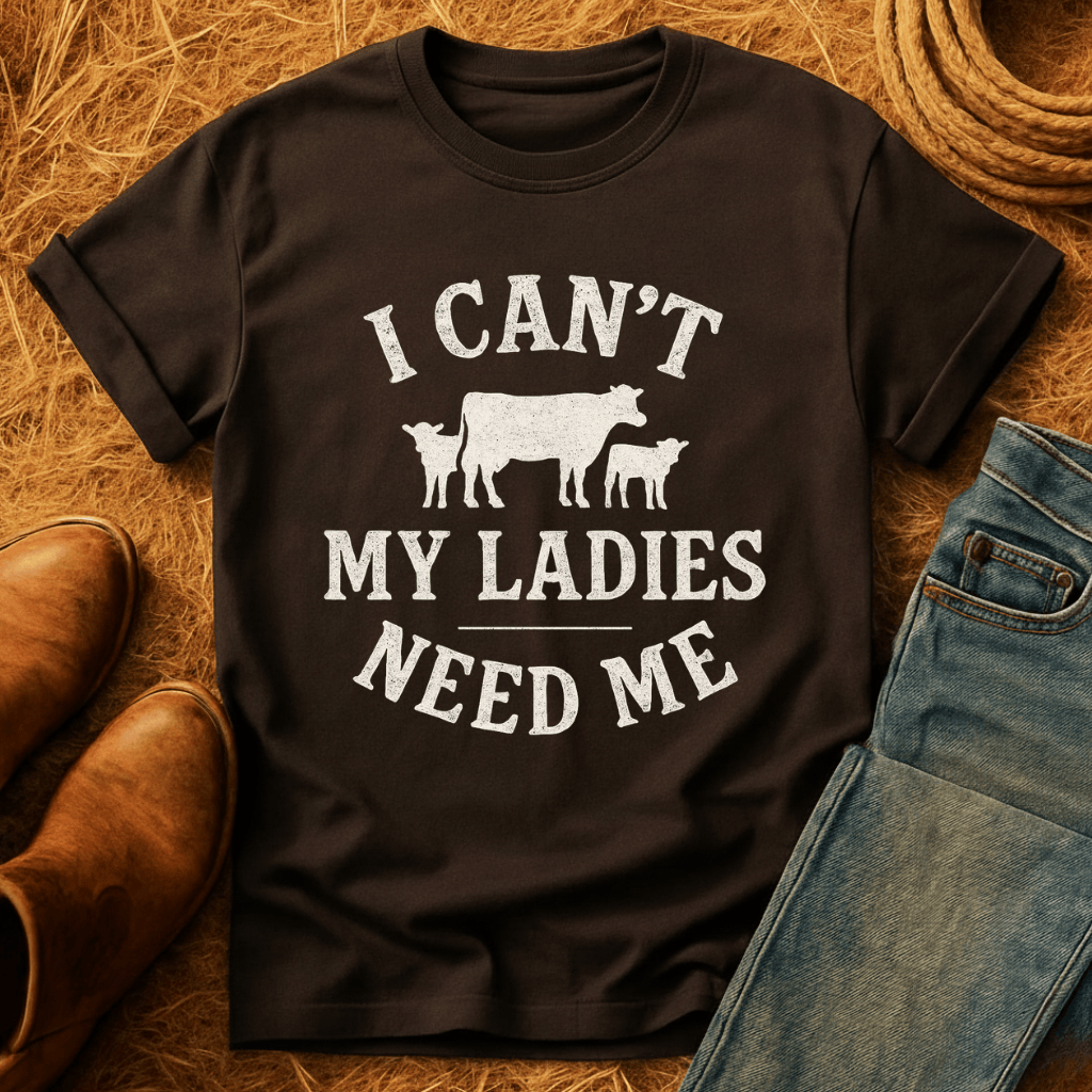 My Cows Need Me T-Shirt