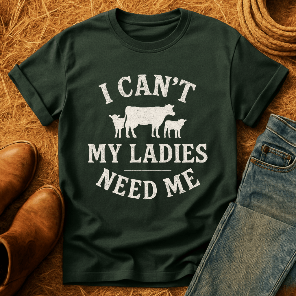 My Cows Need Me T-Shirt