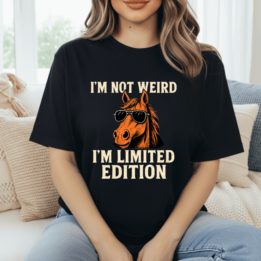 Weird? Limited Edition. Horse T-Shirt