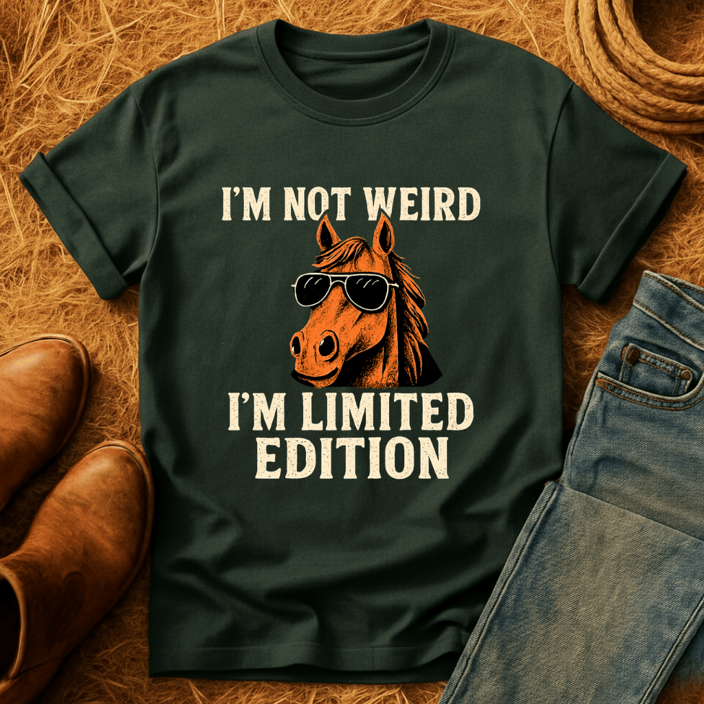Weird? Limited Edition. Horse T-Shirt