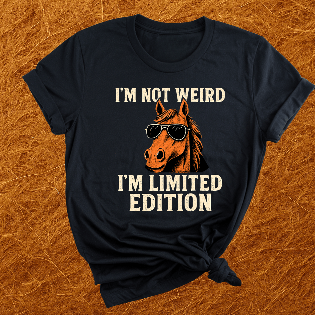 Weird? Limited Edition. Horse T-Shirt
