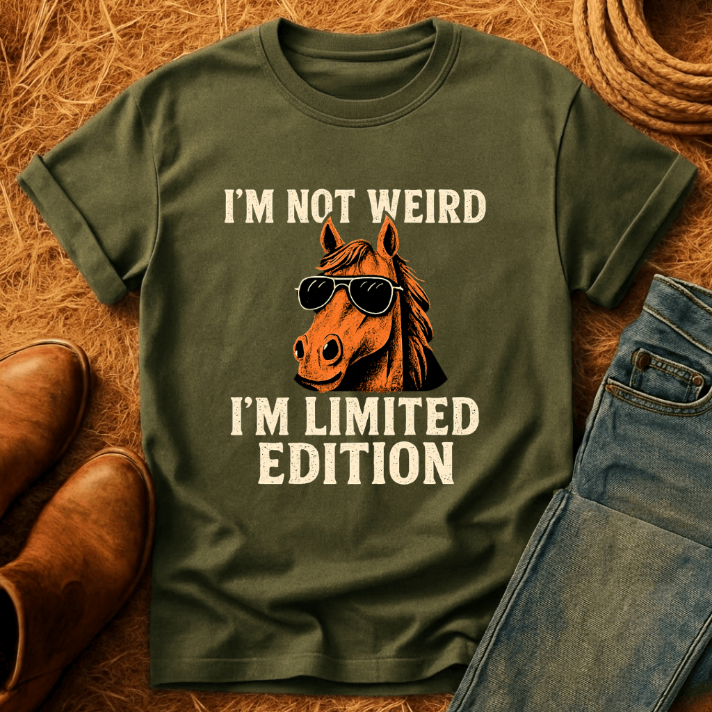 Weird? Limited Edition. Horse T-Shirt