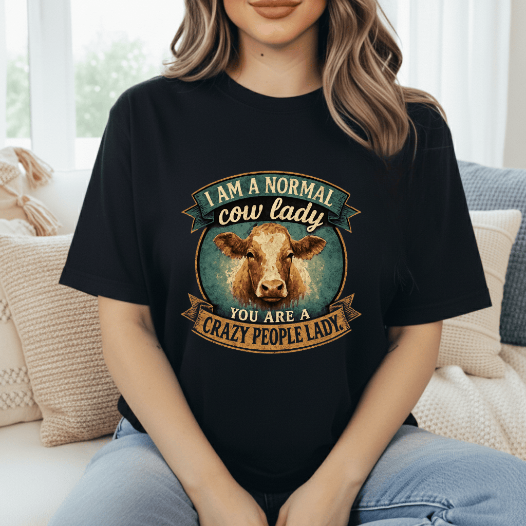 Normal Cow Lady T-Shirt