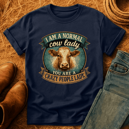 Normal Cow Lady T-Shirt