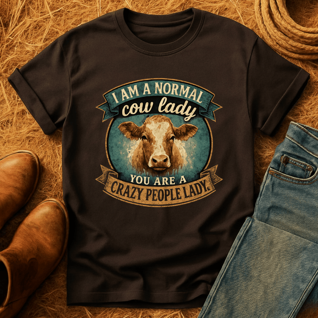 Normal Cow Lady T-Shirt