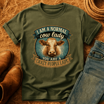 Normal Cow Lady T-Shirt