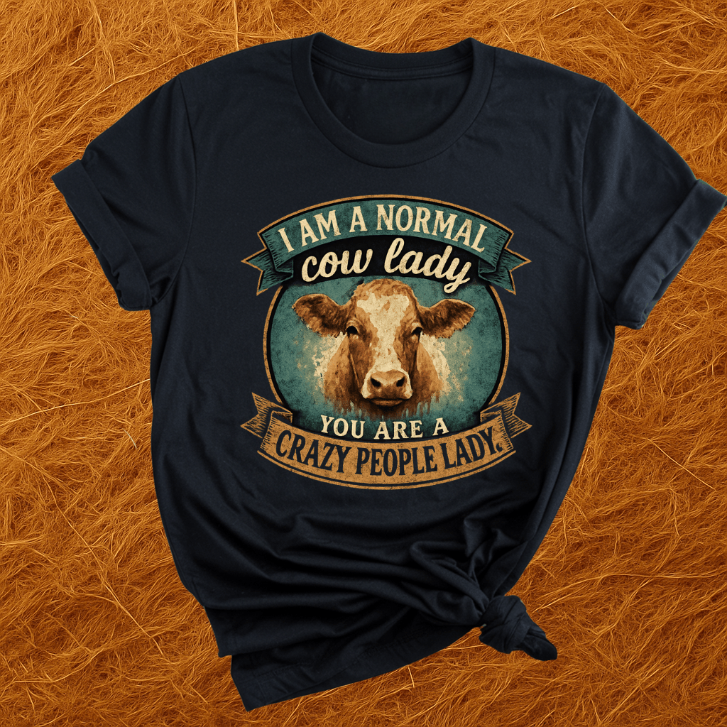 Normal Cow Lady T-Shirt