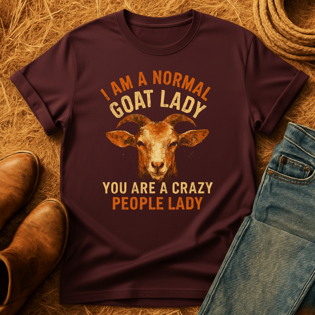 Normal Goat Lady T-Shirt