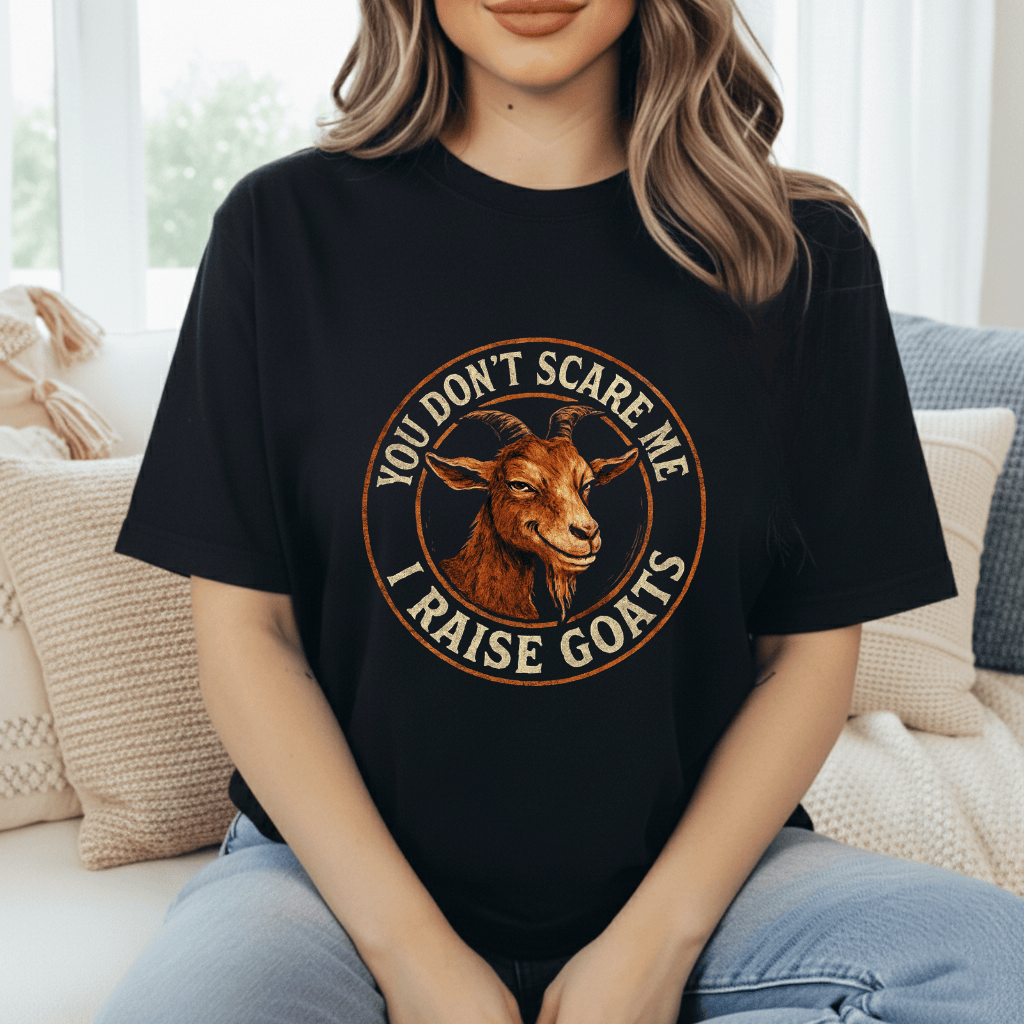 No Fear, I Raise Goats T-Shirt