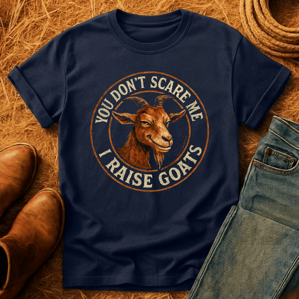No Fear, I Raise Goats T-Shirt