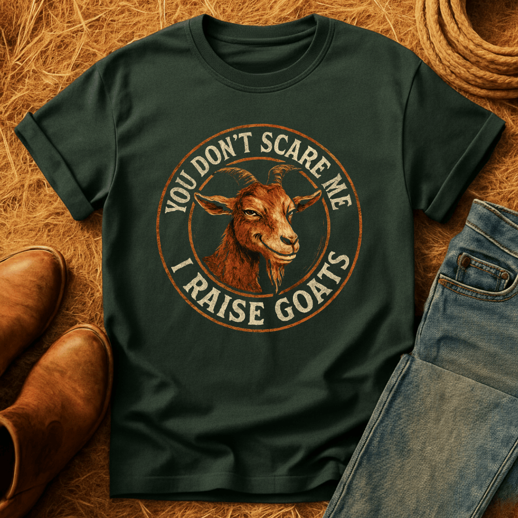 No Fear, I Raise Goats T-Shirt