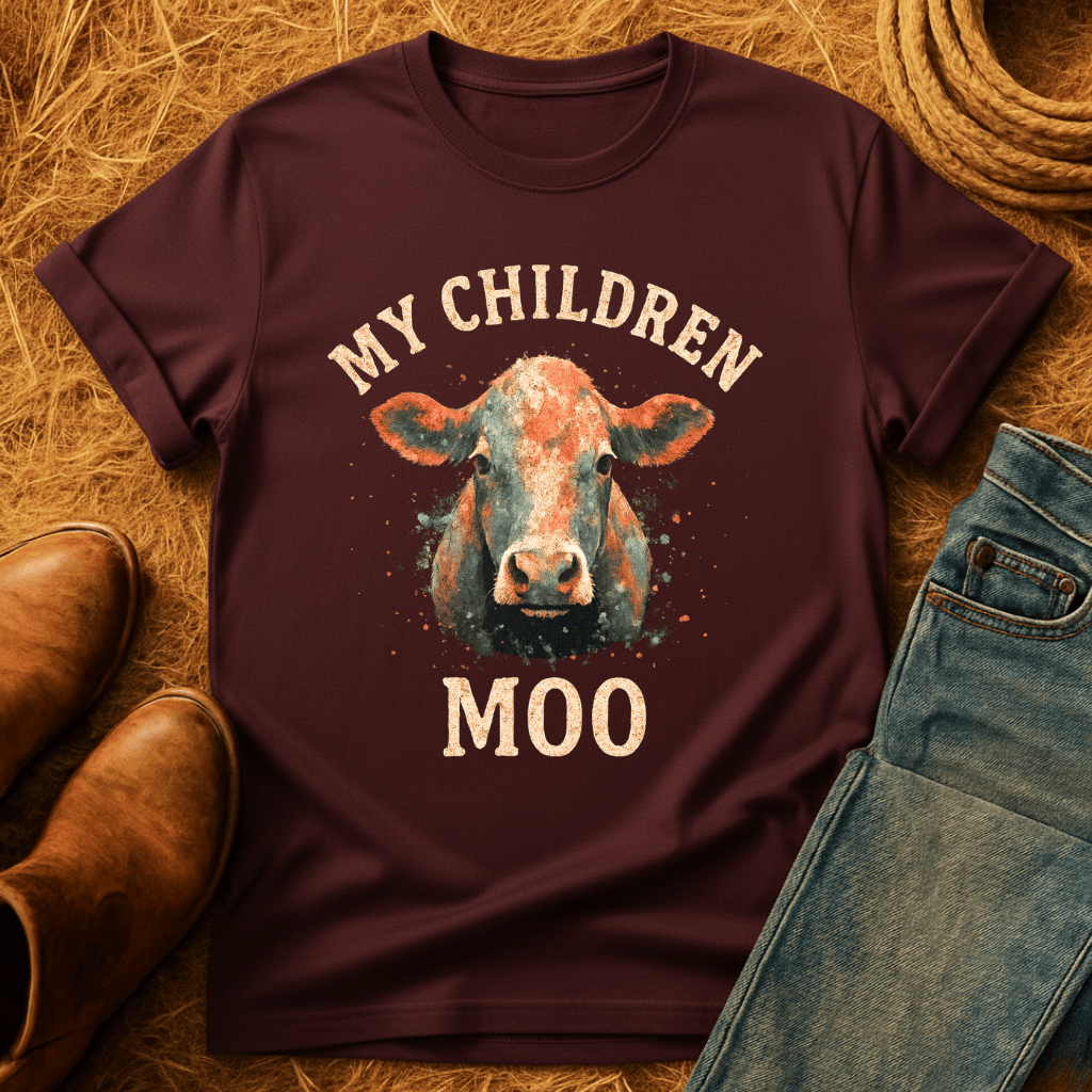 My Children Moo T-Shirt