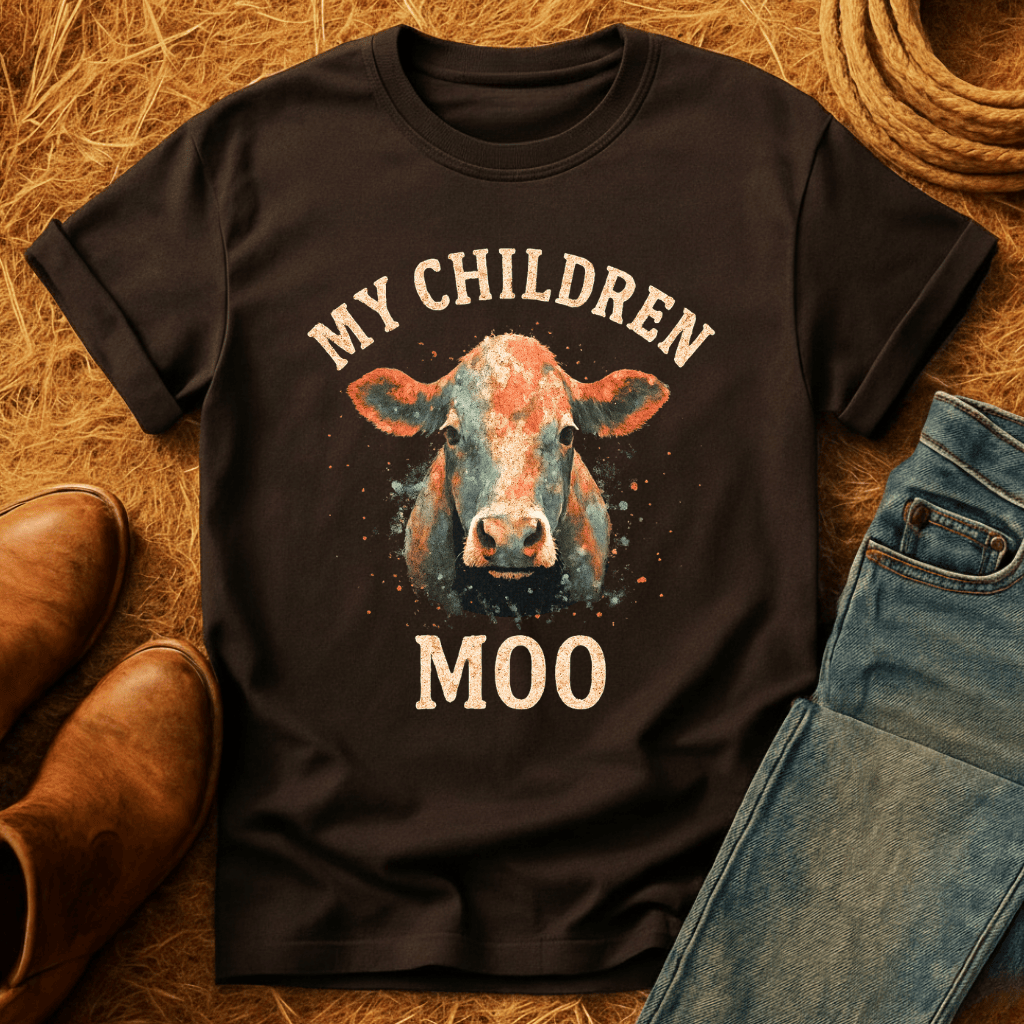 My Children Moo T-Shirt