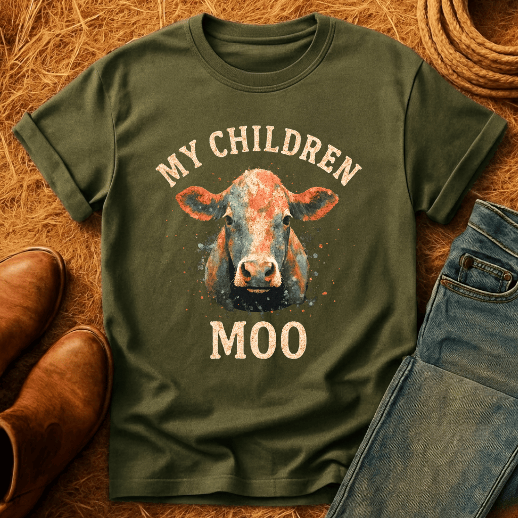 My Children Moo T-Shirt