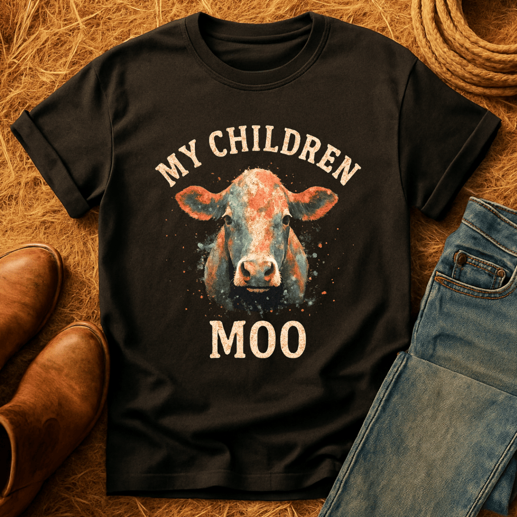 My Children Moo T-Shirt