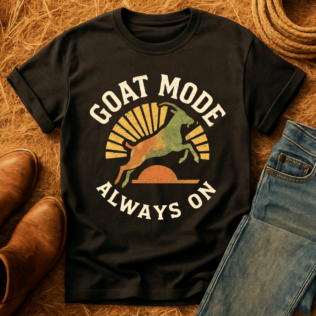 Goat Mode Always On T-Shirt
