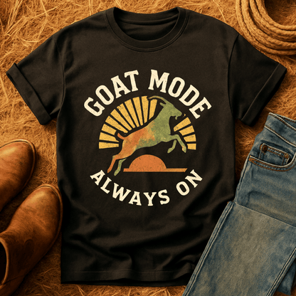 Goat Mode Always On T-Shirt