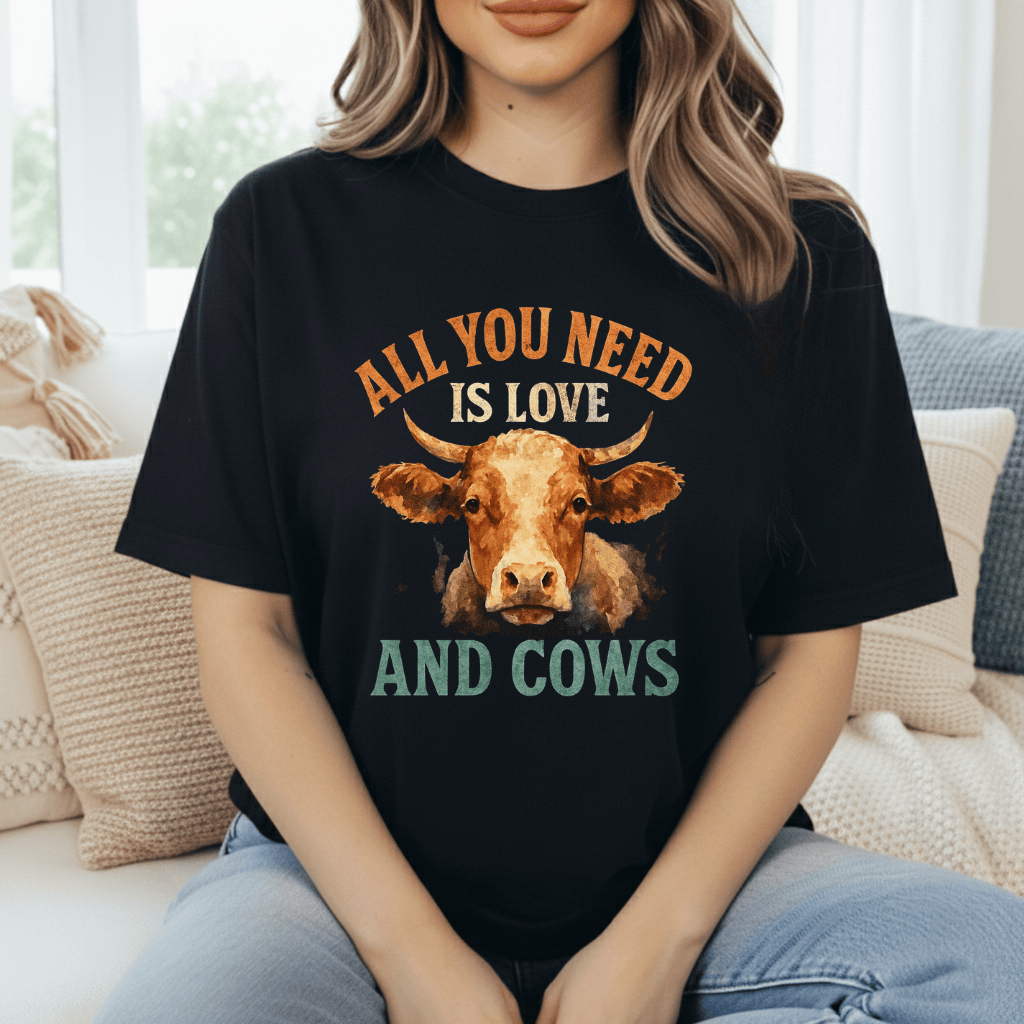 Need Love & Cows T-Shirt
