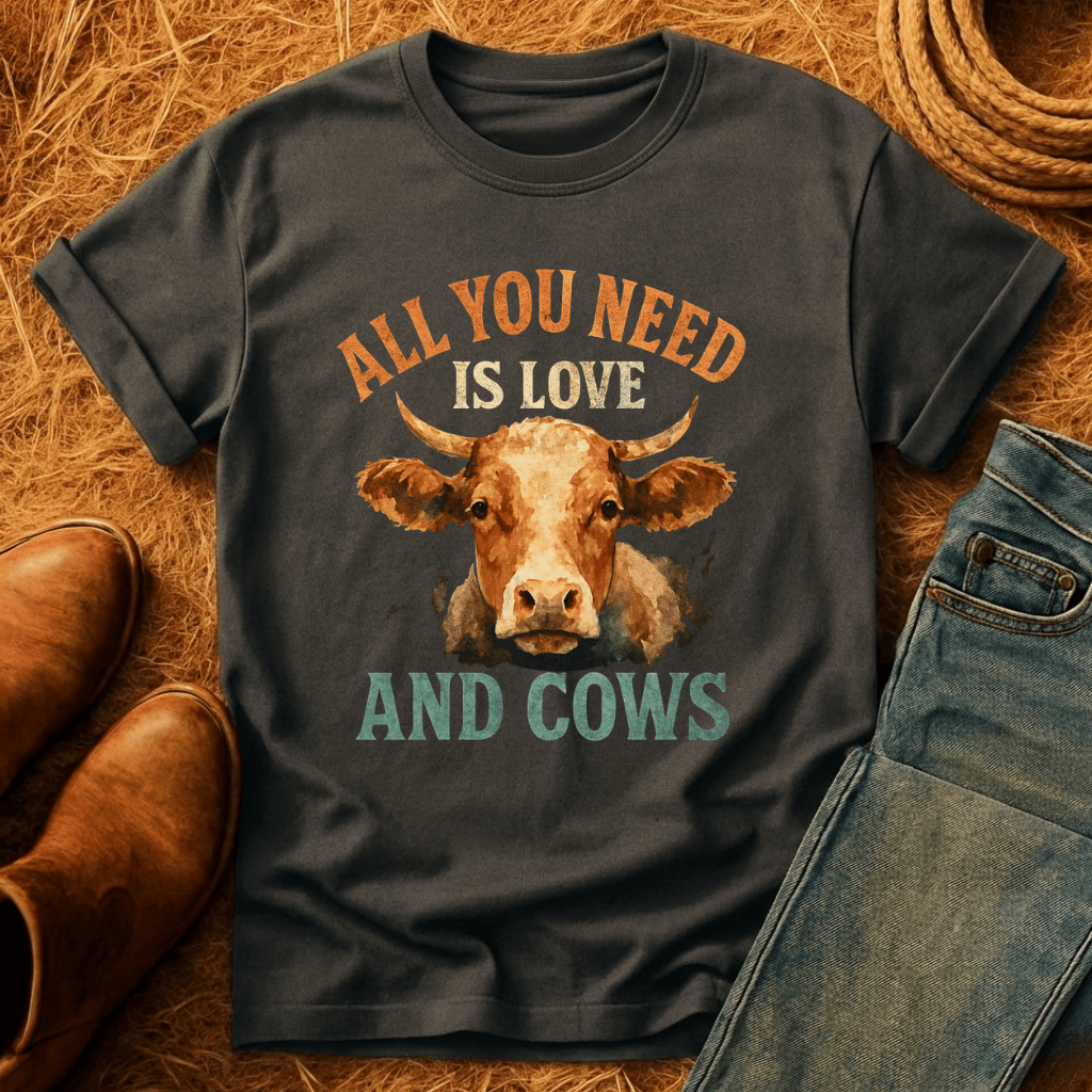 Need Love & Cows T-Shirt