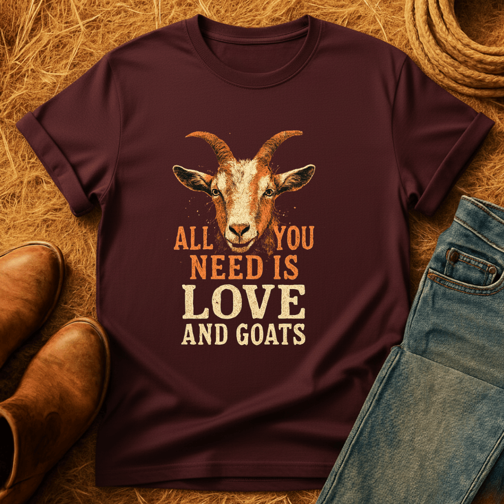 Need Love & Goats T-Shirt