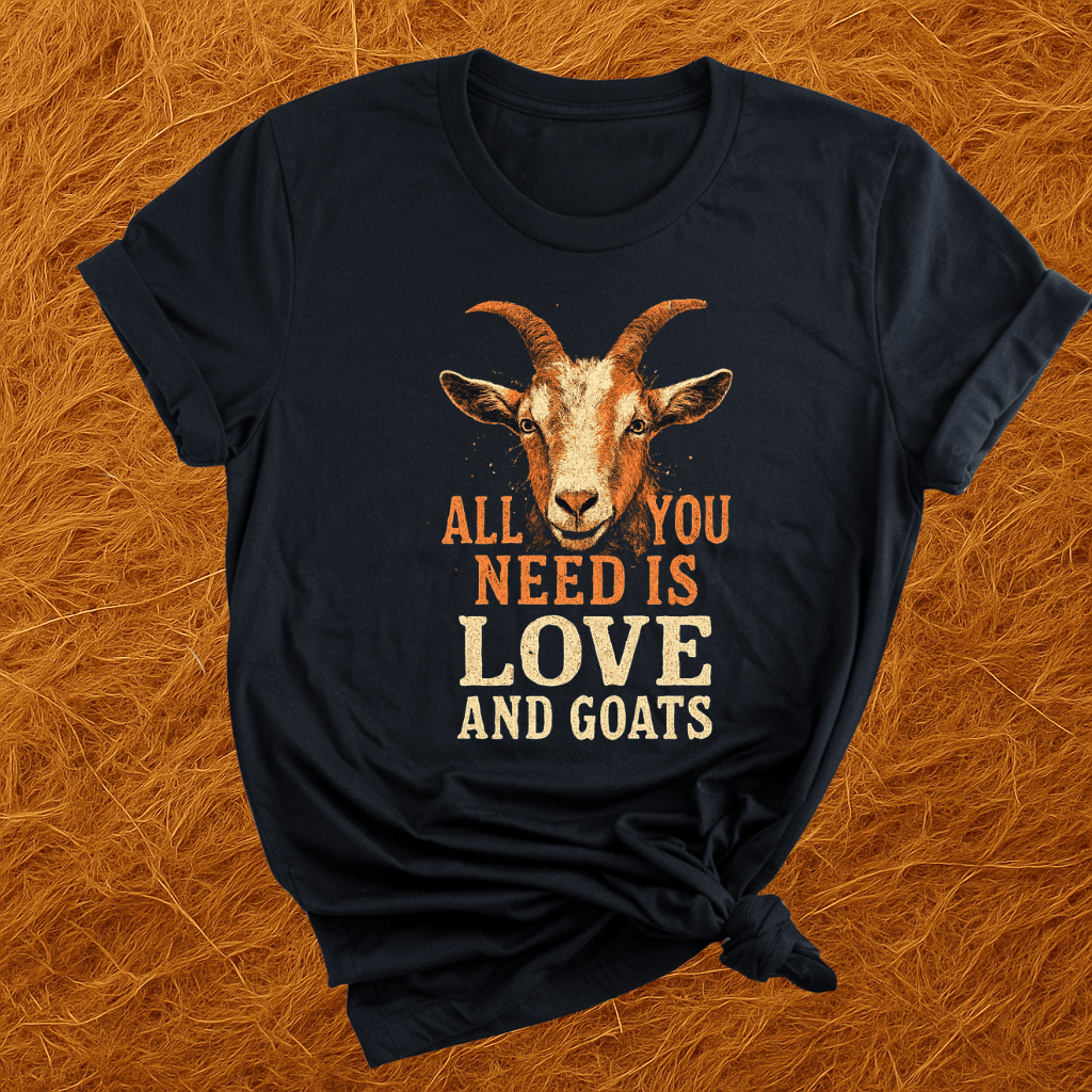 Need Love & Goats T-Shirt