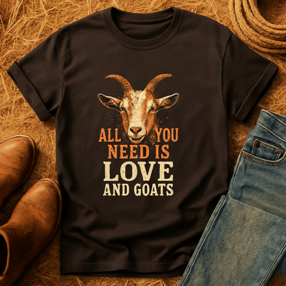 Need Love & Goats T-Shirt