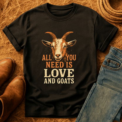 Need Love & Goats T-Shirt