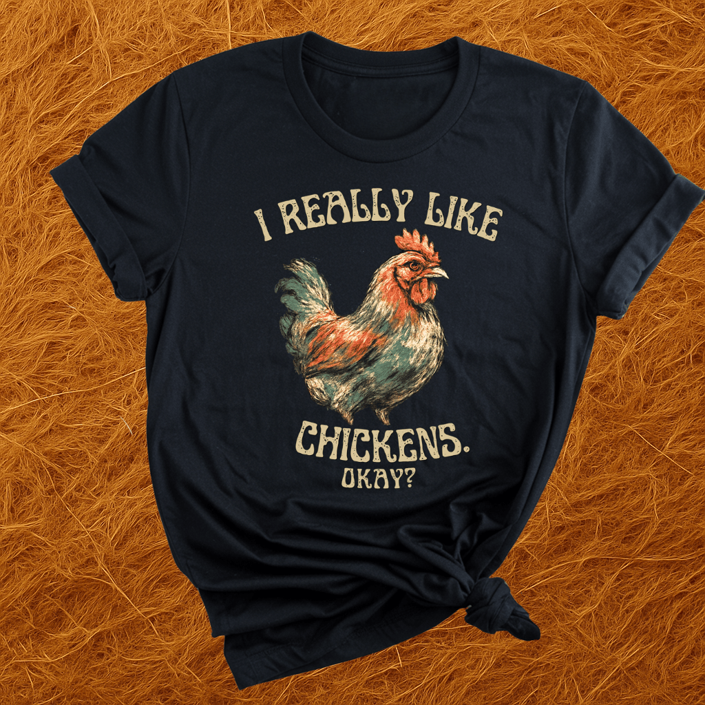 I Really Like Chickens, Okay? T-Shirt