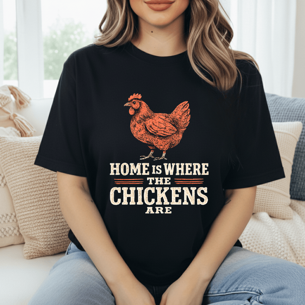 Home: Where The Chickens Are T-Shirt