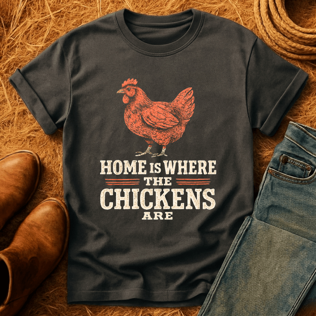 Home: Where The Chickens Are T-Shirt