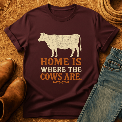 Where The Cows Are T-Shirt