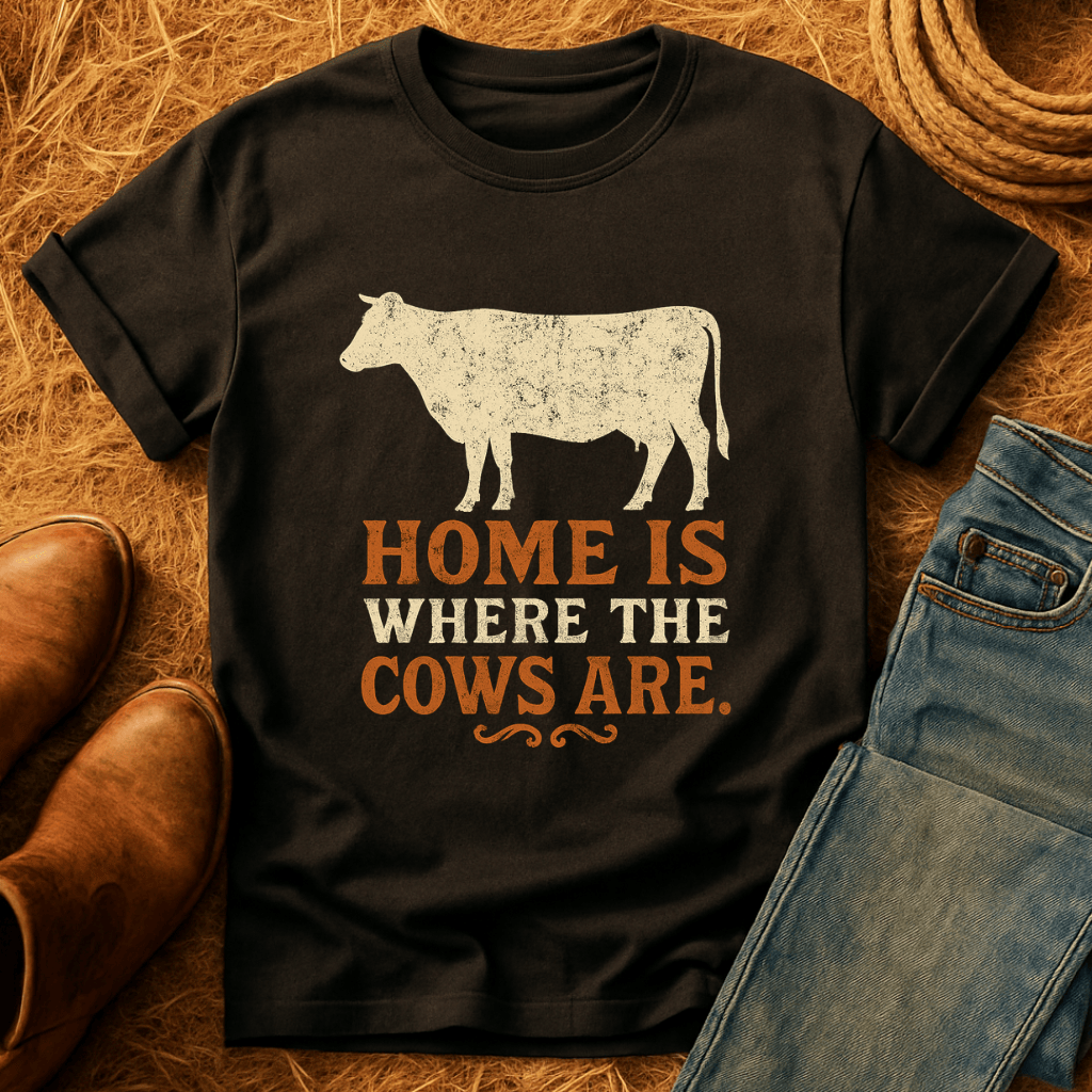Where The Cows Are T-Shirt