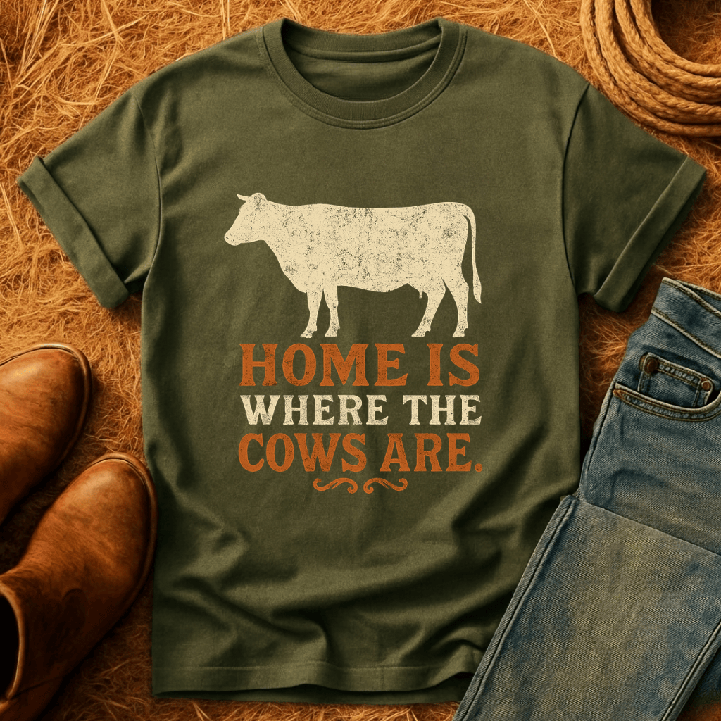 Where The Cows Are T-Shirt