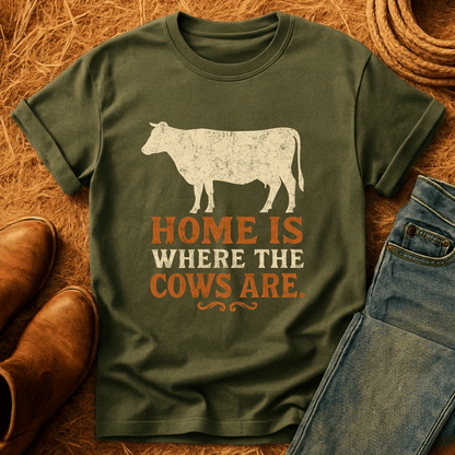 Where The Cows Are T-Shirt