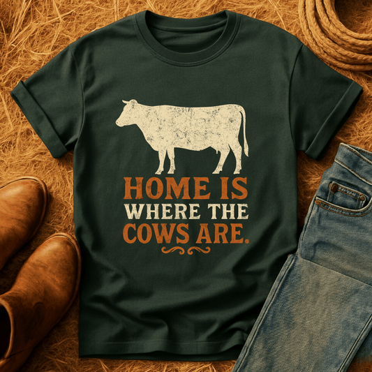 Where The Cows Are T-Shirt