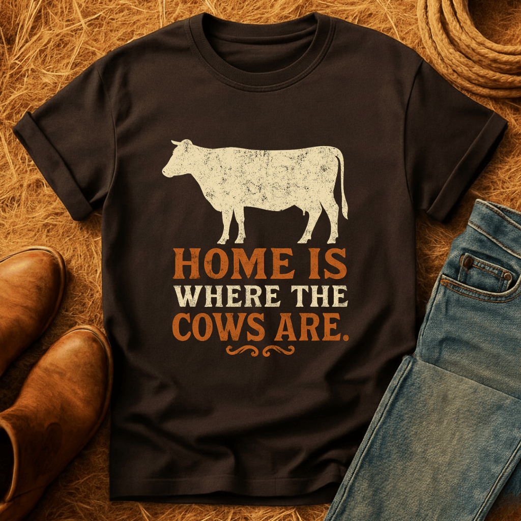 Where The Cows Are T-Shirt