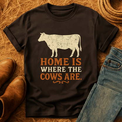 Where The Cows Are T-Shirt