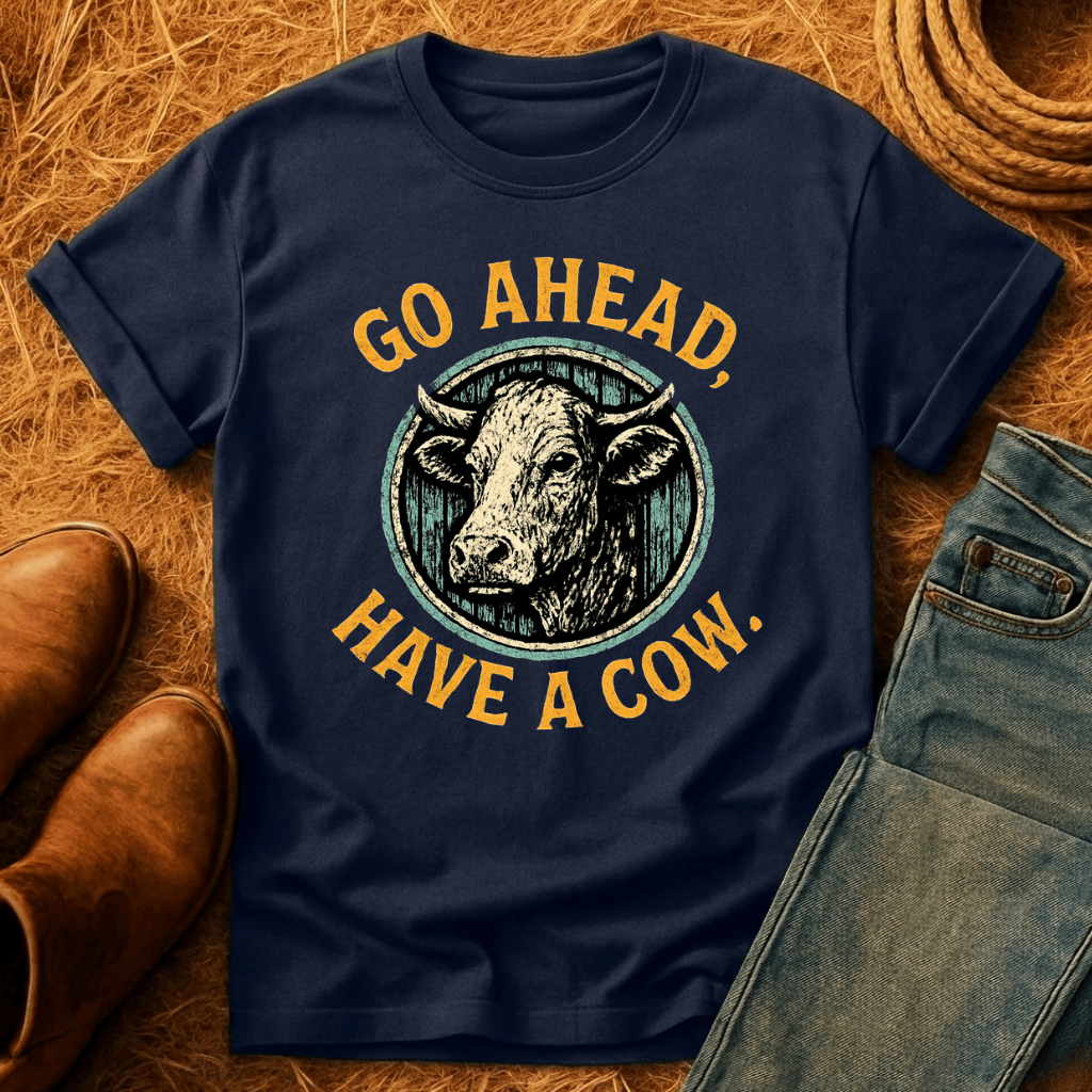 Go Ahead, Have A Cow T-Shirt