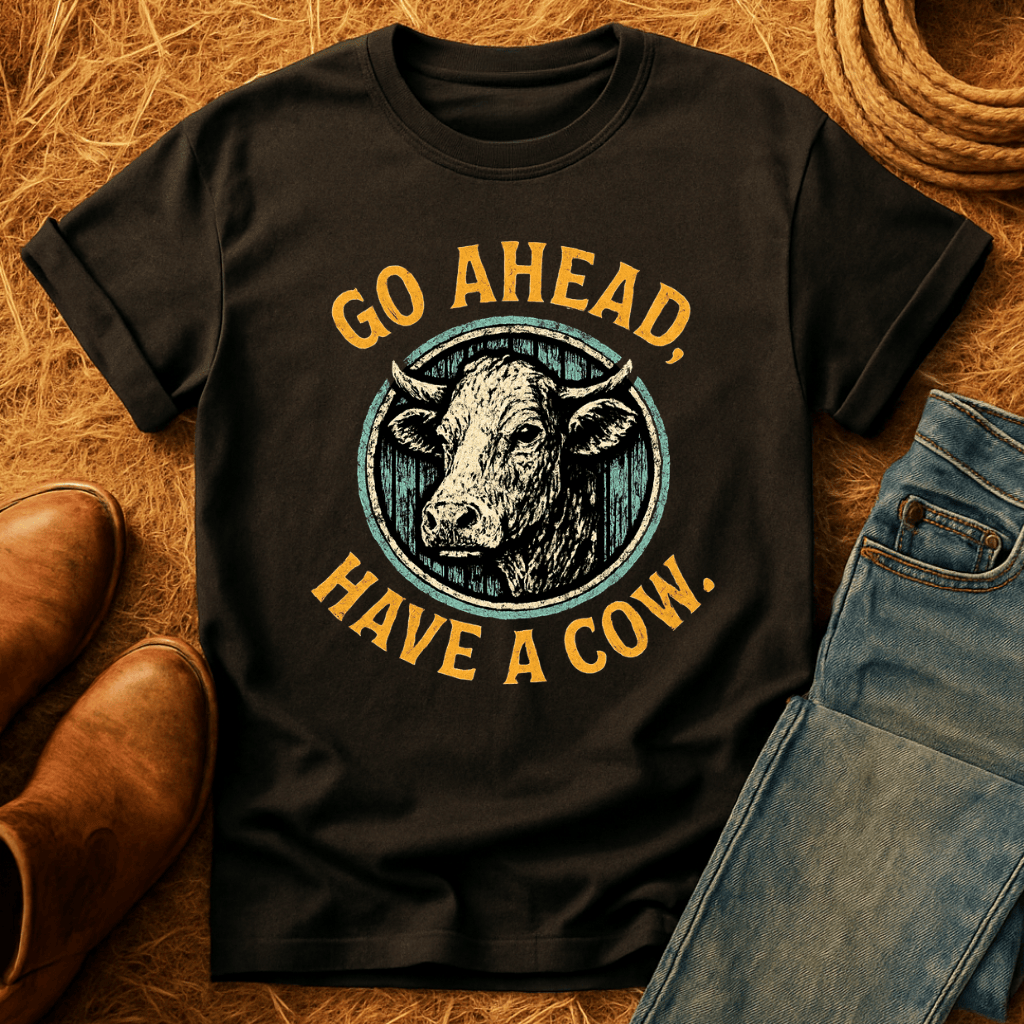Go Ahead, Have A Cow T-Shirt