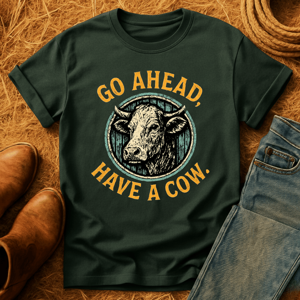 Go Ahead, Have A Cow T-Shirt