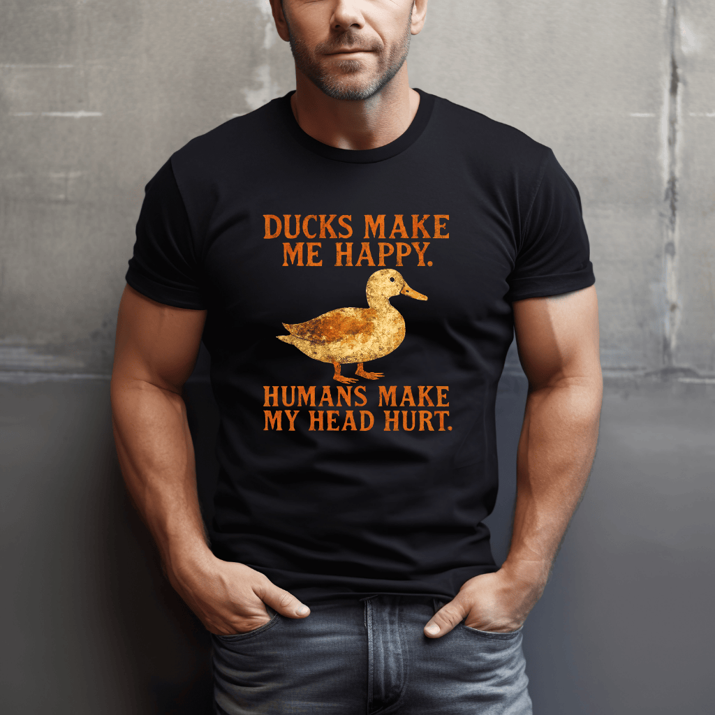 Ducks Make Me Happy T-Shirt