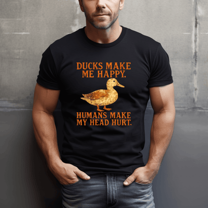 Ducks Make Me Happy T-Shirt